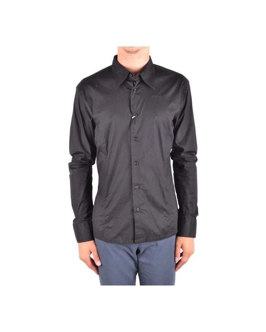 Bikkembergs Gray Formal Shirts for men