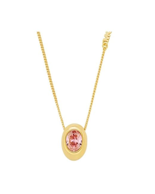 Necklaces Michael Kors de color Metallic