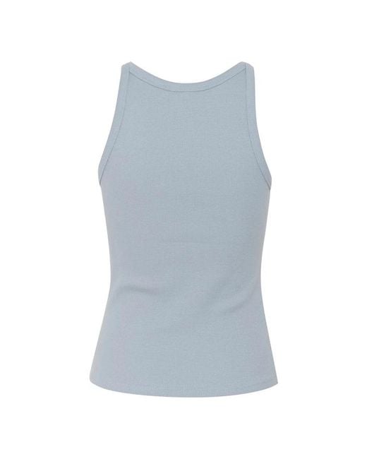 Gestuz Blue Sleeveless Tops