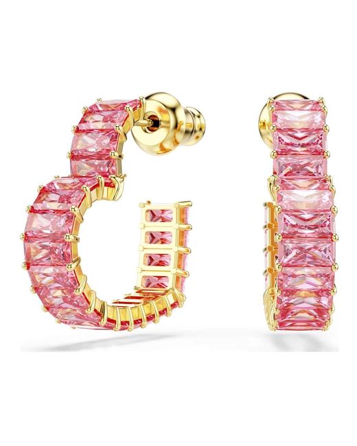 Swarovski Pink Earrings