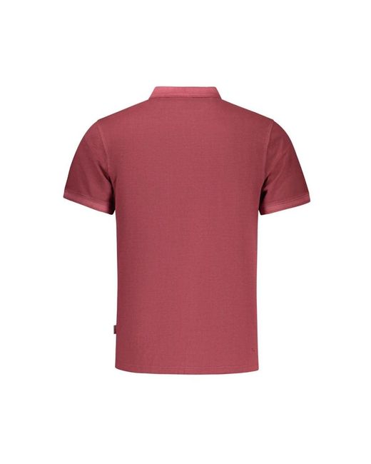 Pepe Jeans Red Polo Shirts for men