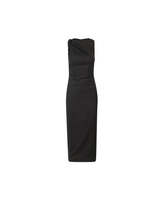 Versace Black Midi Dresses