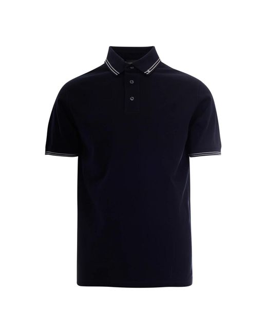Emporio Armani Blue Polo Shirts for men