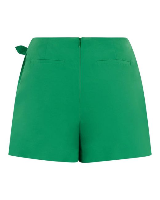 RED Valentino Green Short Shorts