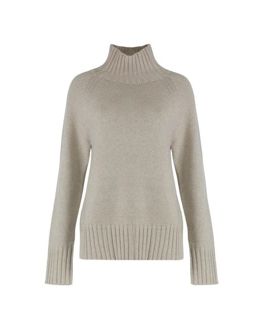 Max Mara Gray Turtlenecks