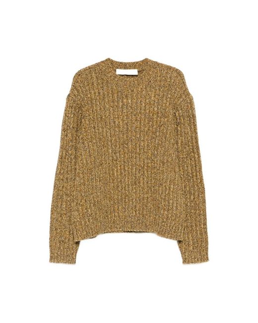 Séfr Natural Round-Neck Knitwear for men