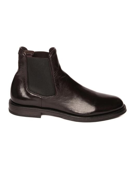 Pantanetti Black Chelsea Boots for men