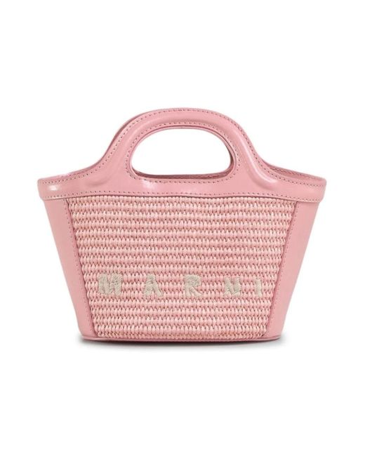 Marni Pink Bucket Bags