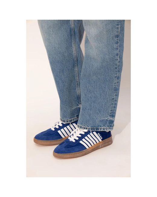 DSquared² Blue Boxer Sneakers