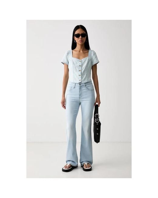 Flared Jeans Levi's en coloris Blue