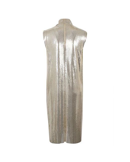 Sportmax Gray Short Dresses