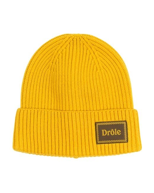 Beanies Drole de Monsieur de hombre de color Yellow