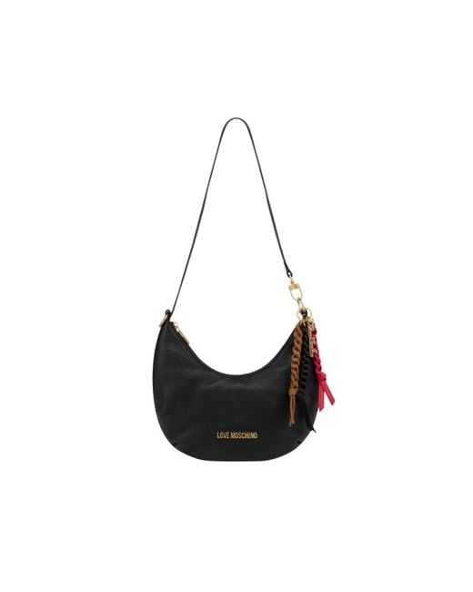 Shoulder Bags Love Moschino en coloris Black