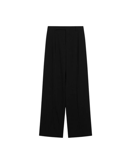 Saint Laurent Black Suit Trousers for men