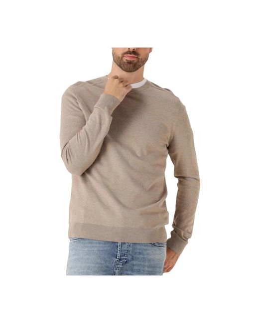SELECTED Slhberg Crew Neck Noos in het Gray voor heren