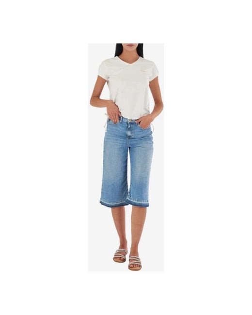 Yes Zee Blue Cropped Jeans