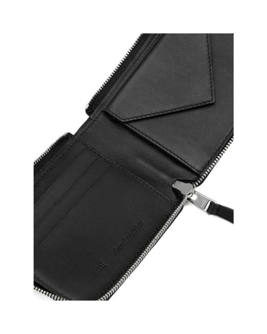 AMI Black Wallets & Cardholders for men