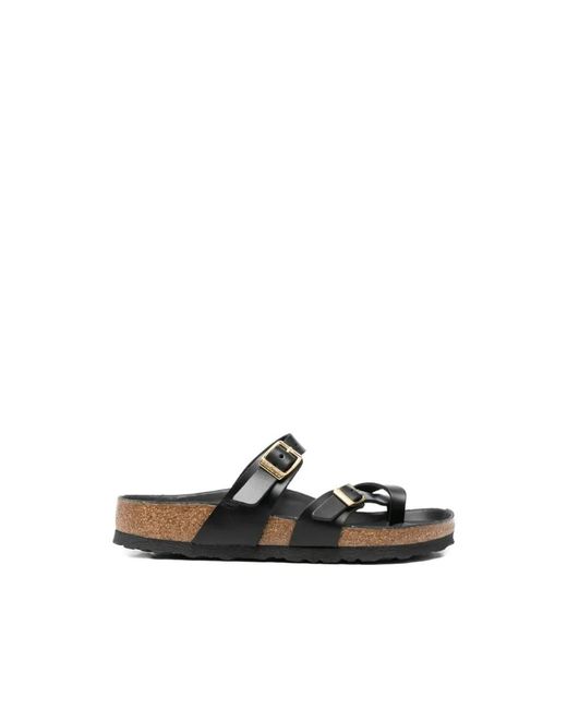 Birkenstock Black Sliders