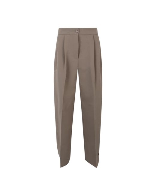 Tapered Trousers di Frankie Shop in Brown