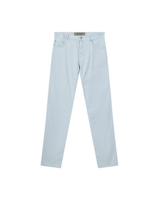 Hand Picked Blue Slim-Fit Jeans for men