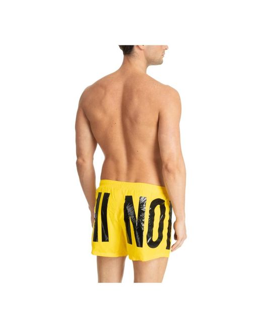 Moschino Yellow Beachwear for men