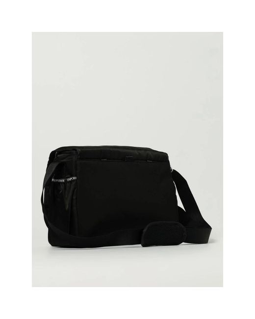 Emporio Armani Black Messenger Bags