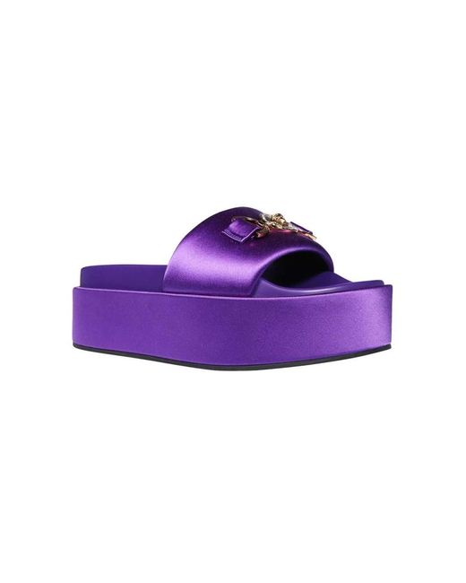Versace Purple Sliders