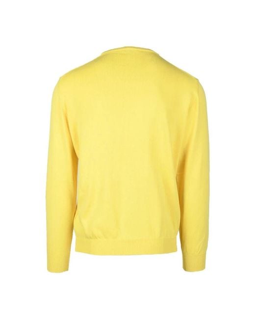 Maglia in cotone di North Sails in Yellow da Uomo