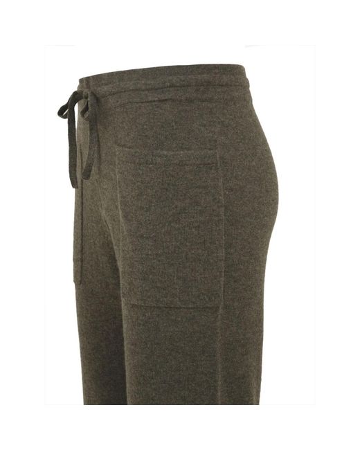 Not Shy Broeken ,Groen ,Pauline Mousse Forest Broek in het Gray