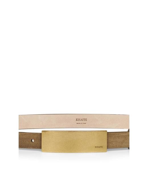 Khaite Natural Belts