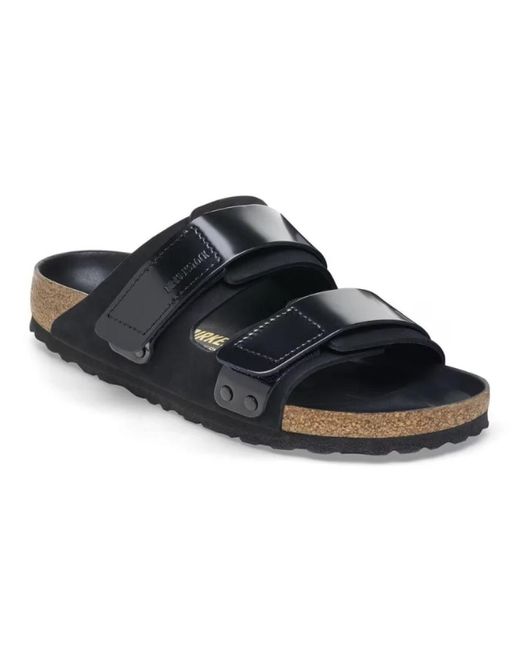 Birkenstock Black Sliders