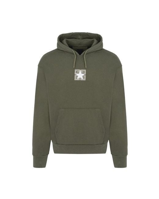 Givenchy Green Hoodies for men