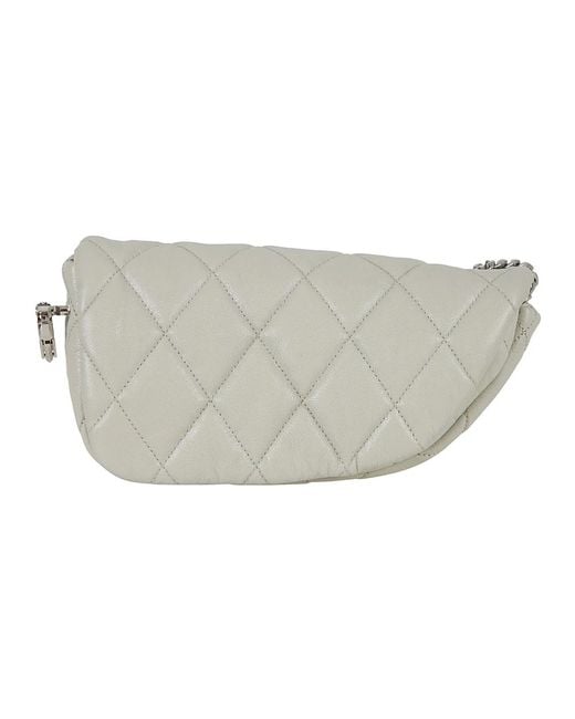Burberry Gray Clutches