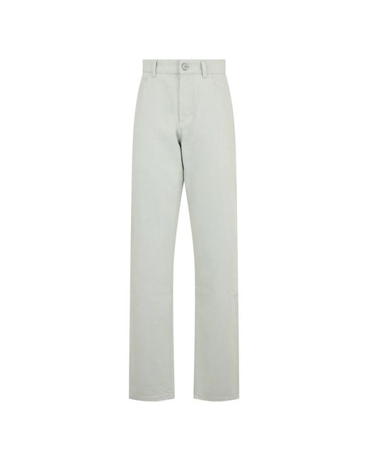 Moorer Gray Wide Jeans