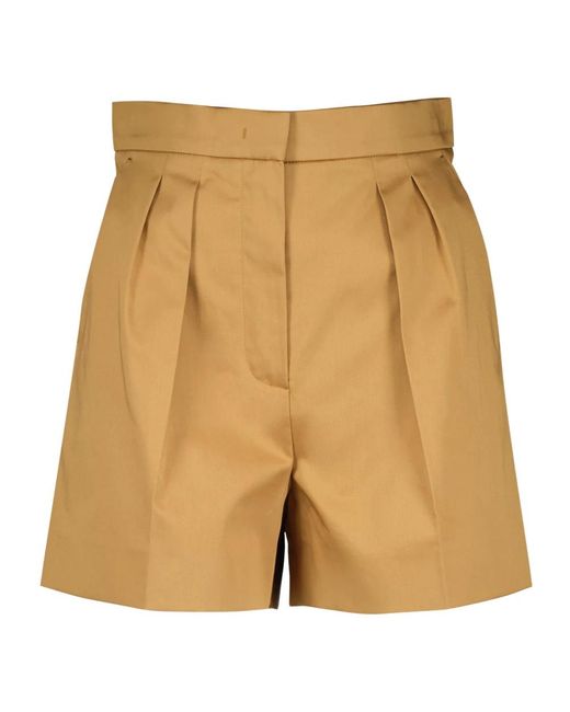Max Mara Yellow Casual Shorts