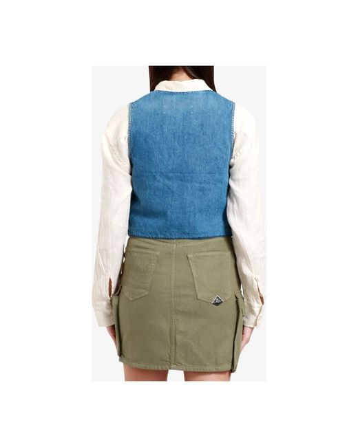 Vests di Roy Rogers in Blue