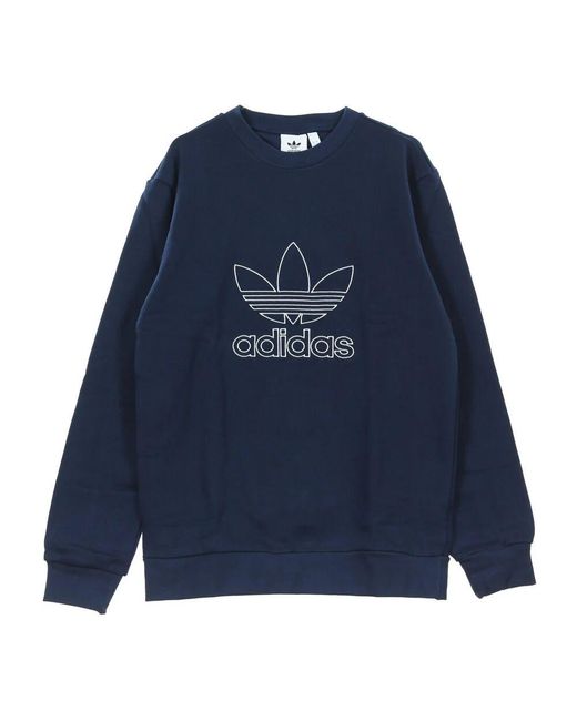 Adidas Crewneck Sweatshirt Outline Crew in Blue für Herren