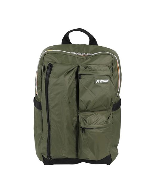 K-Way Green Backpacks for men