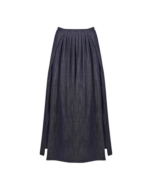 ALESSIA SANTI Blue Denim Skirts