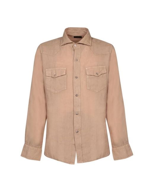 Casual Shirts Dell'Oglio de hombre de color Natural