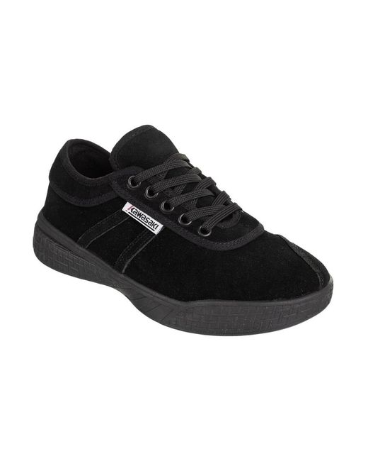 Kawasaki Suede chunky sneakers in Black für Herren