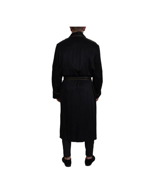 Dolce & Gabbana Black Robes for men