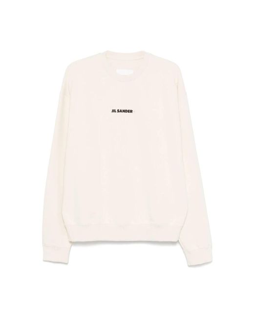 Jil Sander White Sweatshirts for men
