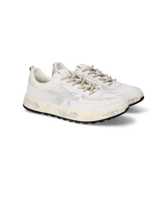 Premiata White Sneakers for men