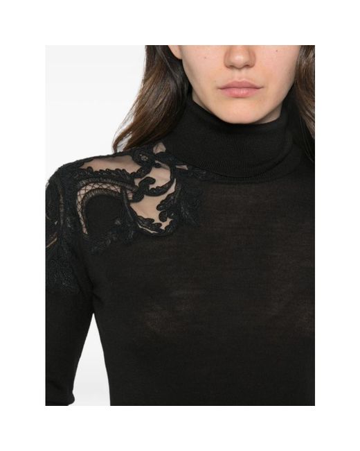 Ermanno Scervino Black Turtlenecks