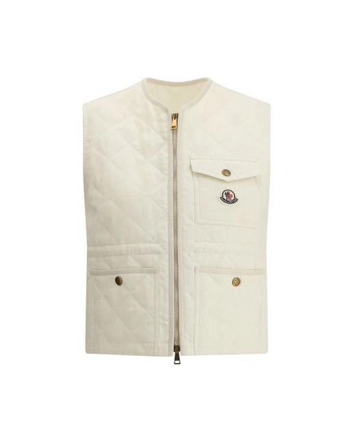 Vests di Moncler in Natural