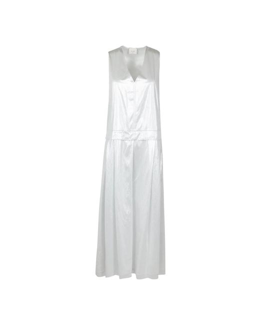 Alysi White Maxi Dresses