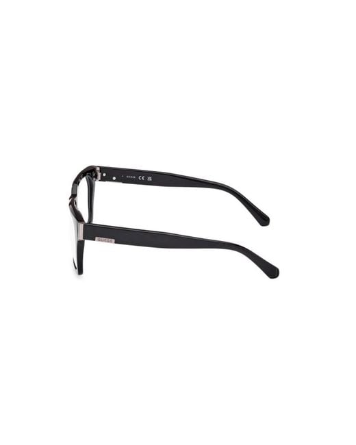 Guess Square Optical Frame in het Black voor heren
