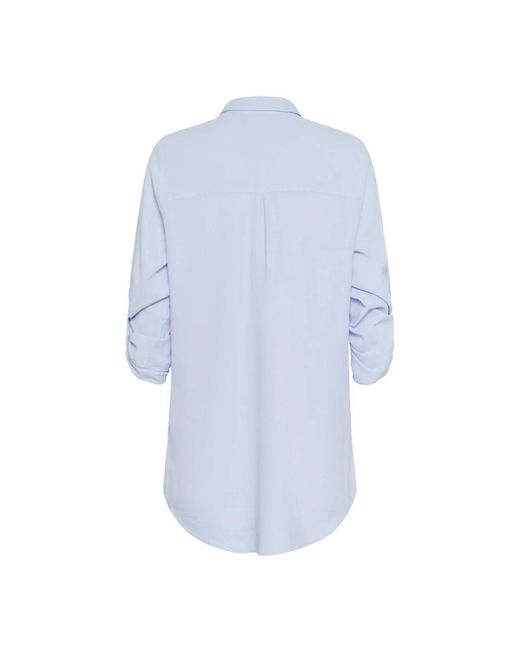 Shirts Kaffe en coloris Blue