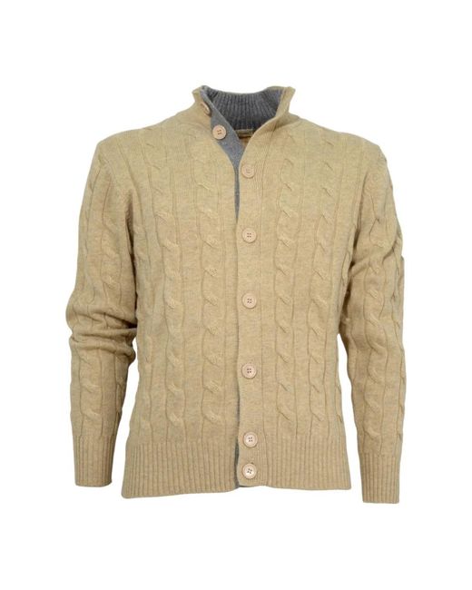 Cashmere Company Natural Cardigans for men